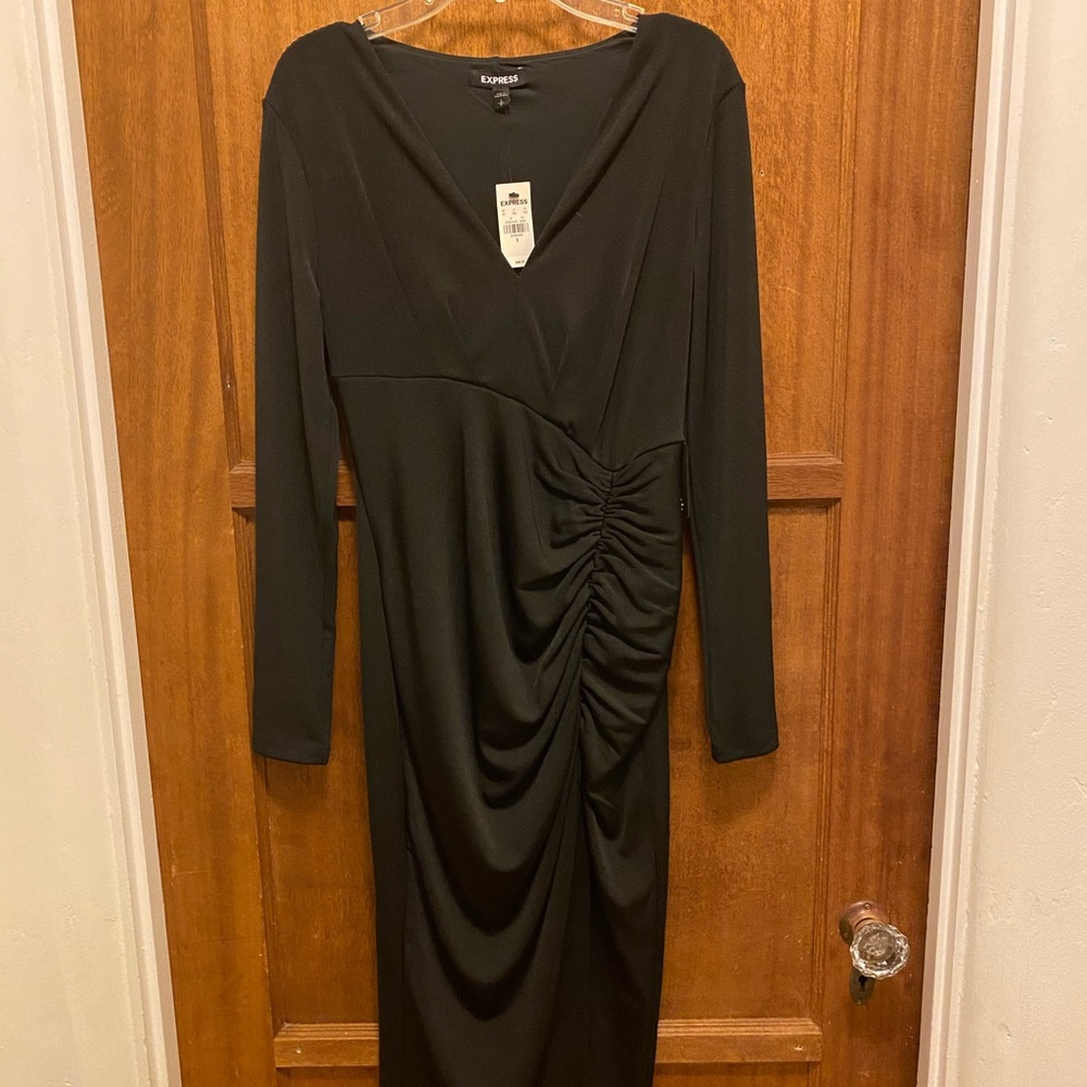 Express black dress NWT